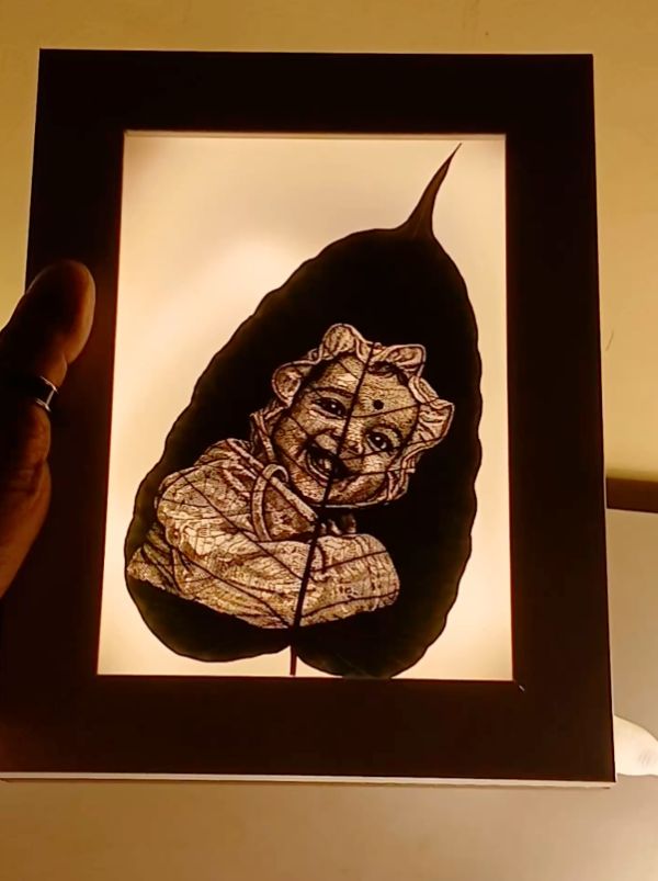 Real Leaf Art LED Box 